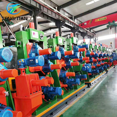Máquina de fabricação de tubos quadrados de soldagem de alta frequência para 100x100-200x200