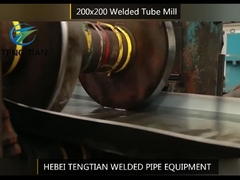 Linhas de Produção de Tubos Quadrados Soldados F200x200