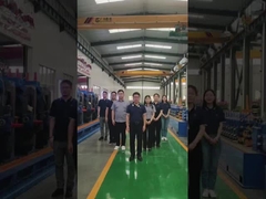 Linha de produção de tubos de aço de alta precisão Voltagem 380v / 440v