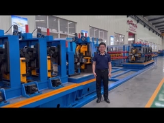 Espessura 3,38 - 6,02 mm Máquina de moagem de tubos quadrados Inclui rolos