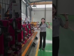 Linha de produção de tubos de aço decorativos de precisão Hfw 30m/min