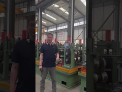 Máquina de processamento de tubos de aço carbono 12M Máquina de fabricação de tubos com controlo PLC