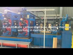 Máquina de fabricação de tubos de aço carbono totalmente automática