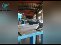 Máquina de fabricação de tubos redondos de aço carbono com ajuste de minhoca de alta precisão