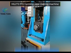 Tubo de Precisão ERW de Alta Frequência Máquina de Fabricação de Tubos 10-50mm