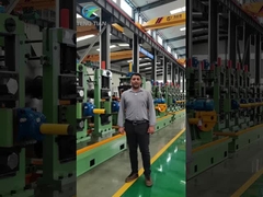 Moinho de tubos soldados Tecnologia avançada para tubos precisos