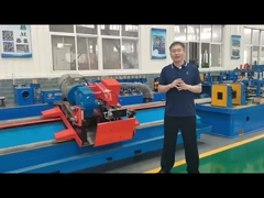 Linha de produção de tubos de aço com gás estável 80m/min Hrc