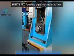 Máquina de Tubos de Alta Frequência 50-140mm Diâmetro 5mm Espessura