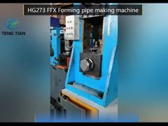 ERW630 Máquina de moldagem de tubos soldados de alta frequência para tubos redondos e quadrados