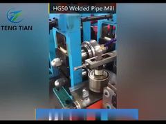 PLC de controle da máquina de tubo de aço ERW OD 6-25mm 80m/min