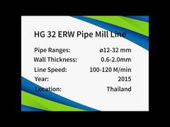 Apresentando a Máquina de Tubos de Aço Carbono 500kw 70m/min Para Você
