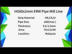 Tubo de aço carbono ERW de alta frequência