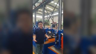 Máquina de fazer tubos de soldagem de alta frequência, moinho de tubos ERW para tubos retangulares quadrados redondos