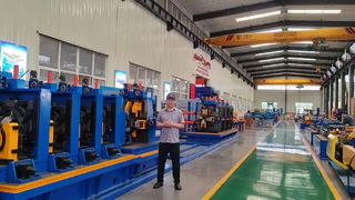 Máquina fresadora de tubos para soldagem de alta frequência para fabricação de tubos retangulares quadrados redondos