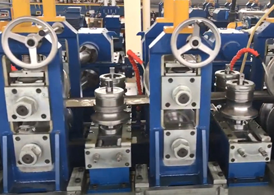 Máquina de fabricação de tubos de aço galvanizado de 76 mm