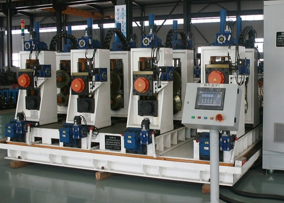 Velocidade 0-80m/min Máquina de moinho de tubo soldado 30x50mm Totalmente Automático de Curvatura a Frio Erw