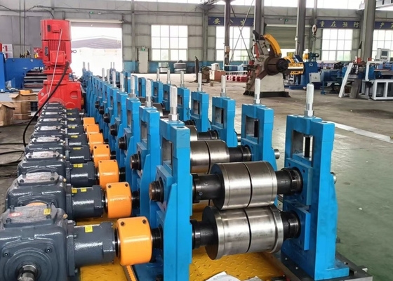 20 m/min 25 mm Máquinas de tubo redondo de água para baixo Linha de produção de tubos de aço