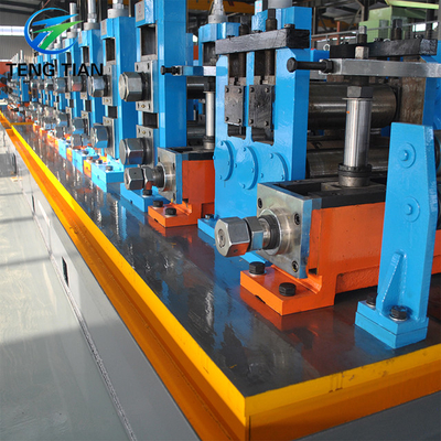 Linha de produção equipada rolo do tubo do moinho de tubulação de Erw para o comprimento de 4-12m