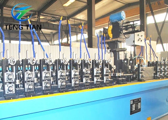 Plc 1000kw máquina de fabricação de tubos com longa vida útil linha de produção de tubo de aço
