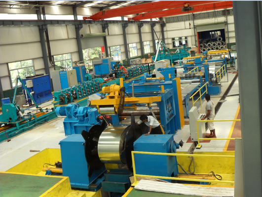 Tiras máximas ISO9001 tamanho de aço automático completo da máquina de corte do grande 25