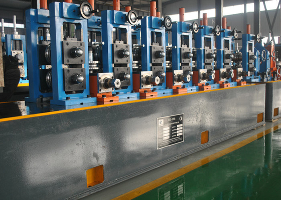 Máquina de fabricação de tubos de aço industrial de precisão 30-100m / min Velocidade do moinho
