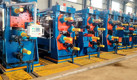 Tubos quadrados 400MM Ajuste automático de tubulação máquina de moagem de tubulação