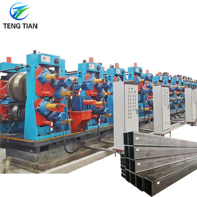 Ferramenta de tubos de aço carbono ERW de corte automático e soldadora