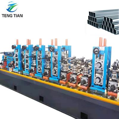 Moinho de tubos de aço carbono quadrado de alta frequência totalmente automático