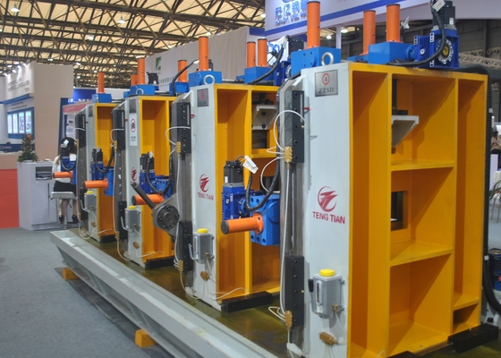 Tubos quadrados Erw Pipe Mill Alta Velocidade Ajuste automático completo Servo