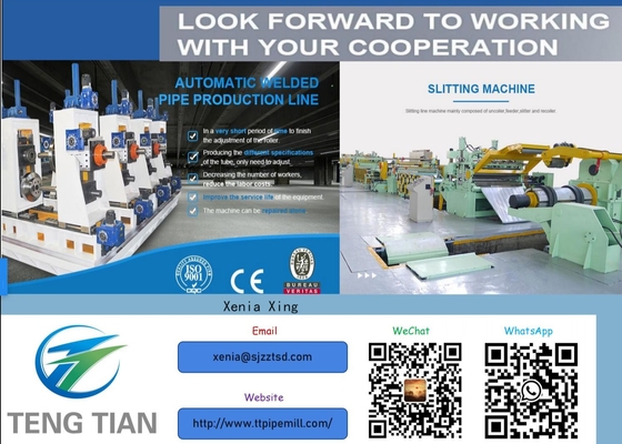 Plc controle CNC alta precisão produzir máquina de tubos automático tubo moinho