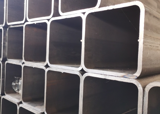 HG273 espessura 2-4mm aço galvanizado de carbono soldado tubo quadrado tubo de moagem