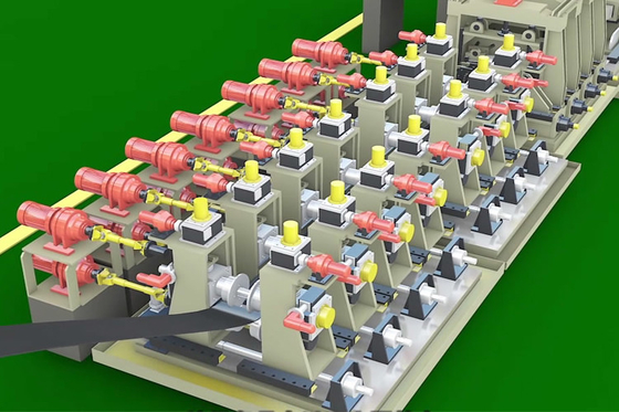250x250mm Máquina automática de tubos de alta precisão de aço carbono