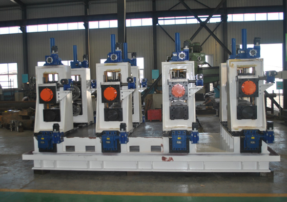 Máquina de moldagem de tubos de aço retangular quadrada de precisão para tubos de aço inoxidável de aço carbono e de aço galvanizado