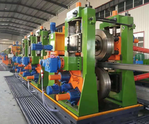 Emenda reta tubulação de aço soldada de moinho de tubulação que faz a máquina a largura da bobina de 1550 milímetros