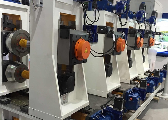 Linha de moinho de tubo ERW automática completa de 130 mm para redondo