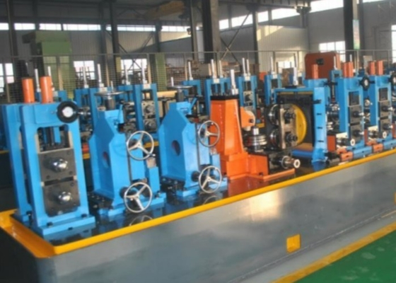 Fabricação de tubos de alta freqüência com soldagem Largura da tira 150 a 440 mm Fabricação de tubos de alta freqüência com soldagem Certificação ISO CE