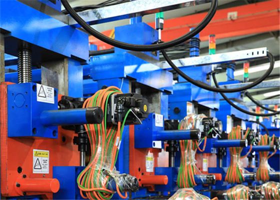 Máquina de fundição de tubos de alta frequência 200x200mm Tubo automático de aço