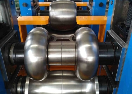 50 m/min Velocidade de formação ERW Tubos de tubos de moldagem de soldadura para espessura de tubos de 6-12 mm
