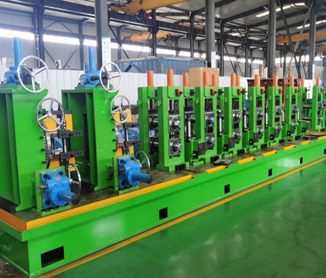 Verde Grande Moinho Automático de Tubos de Alta Frequência Diâmetro 76mm-153mm Hg153