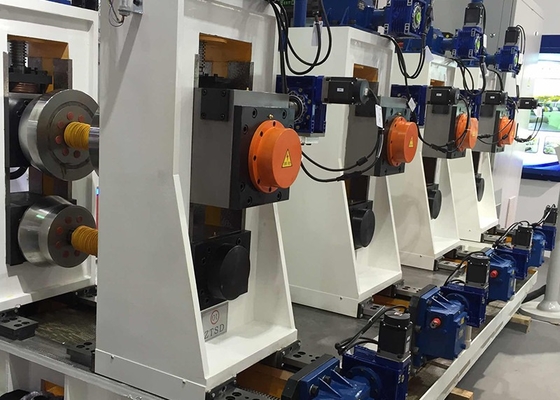 Linha de produção de tubos de aço quadrados redondos de espessura máxima de 127 mm