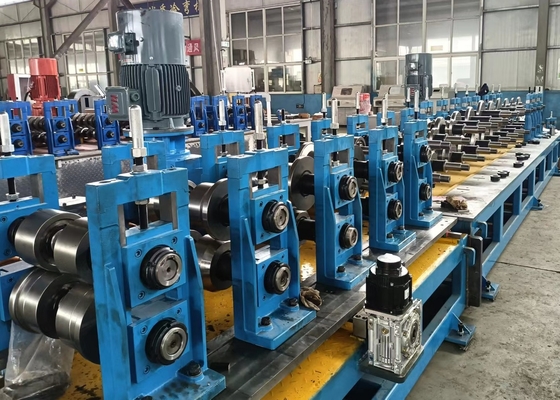 20 m/min 25 mm Máquinas de tubo redondo de água para baixo Linha de produção de tubos de aço