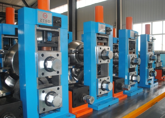 Linha de produção de tubos de aço com espessura de 1 a 3 mm