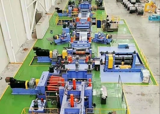 CE ISO9000 BV Linha de produção de máquinas de corte de chapas de aço carbono de 3x1500 mm