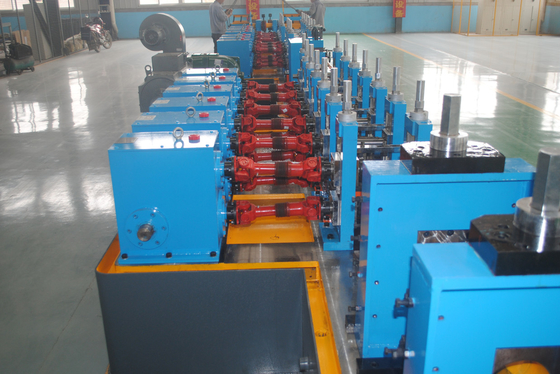 linha de produção de aço da tubulação de aço da máquina 76mm- 153mm do moinho de tubo 120m/min