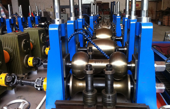 Máquina de fabricação de tubos metálicos de aço perfuráveis de feixe de rolamento de edifícios 80m/min