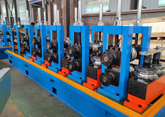 Máquina de tubos de precisão totalmente automatizada Equipamento de fabricação de tubos, durável ERW Máquina de tubos ISO9001