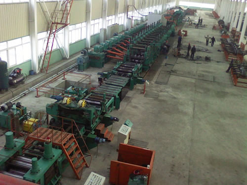 Máquina de fabricação de tubos de aço de alta velocidade
