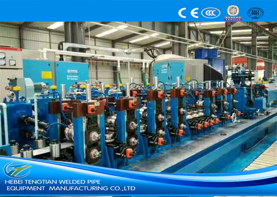 Precision Tube Mill Galvanized Coil Controle automático 80m / min Funcionamento