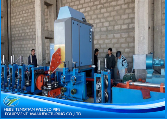 Precision Tube Mill Galvanizado de aço quadrado de tubos de moagem de 3,0 mm espessura controle PLC Função automática