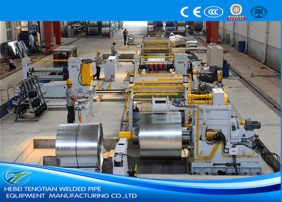 SKD11 Blade Slitter Mill Velocidade 50m / Min 250KW Potência 440V Máquina de corte de aço